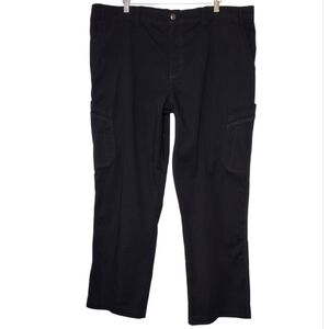 Carhartt Black Women's Drawstring Waist Work Cargo Pants Sz 2XL